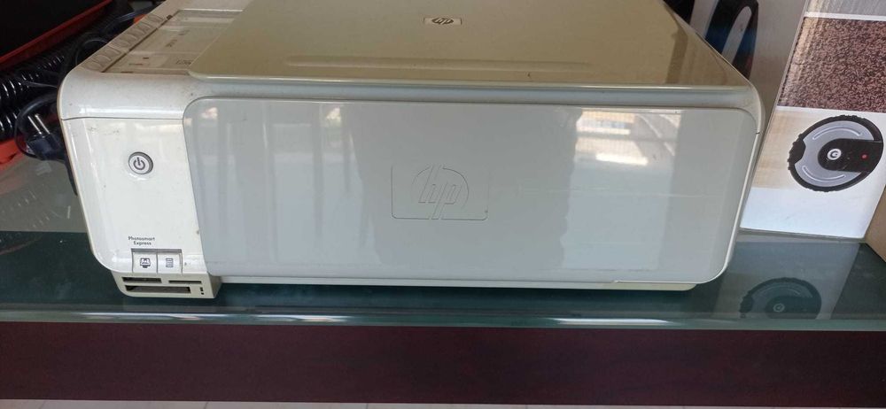Impressora HP a funcionar com scanner