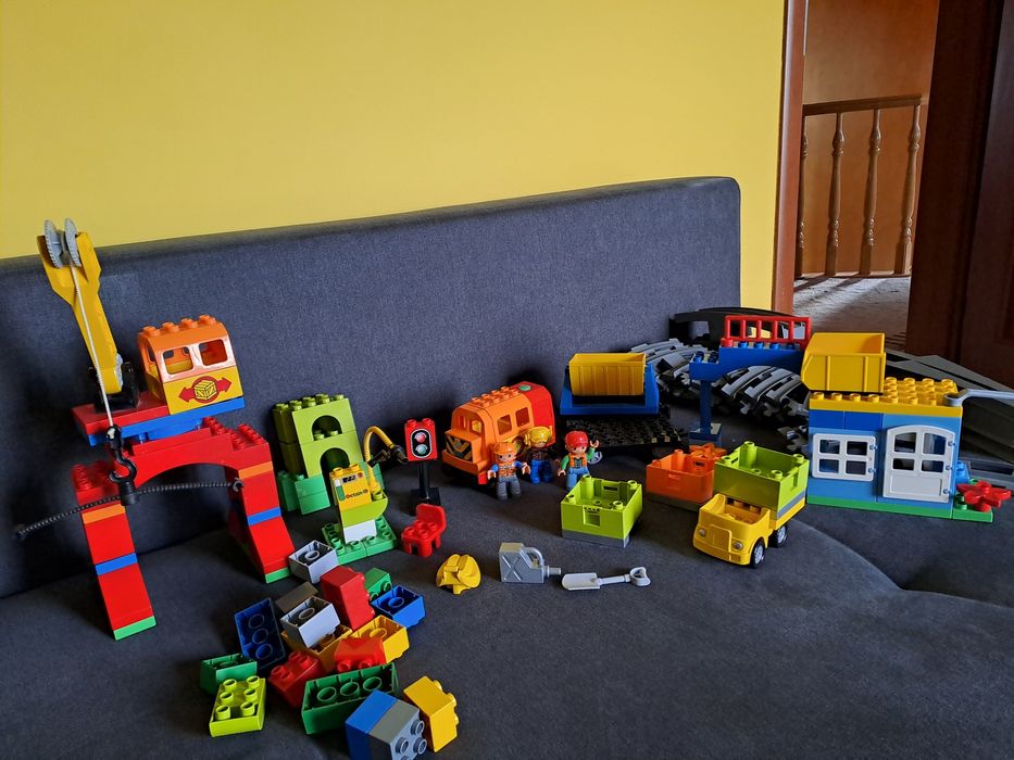 Pociag towarowy lego duplo