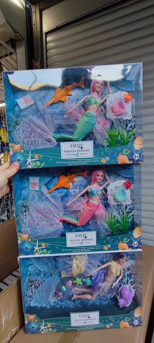 Лялька Emily Русалонька 30см з Польщі Barbie