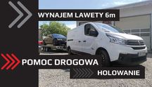 Pomoc drogowa, holowanie, wynajem lawety 6m!!!