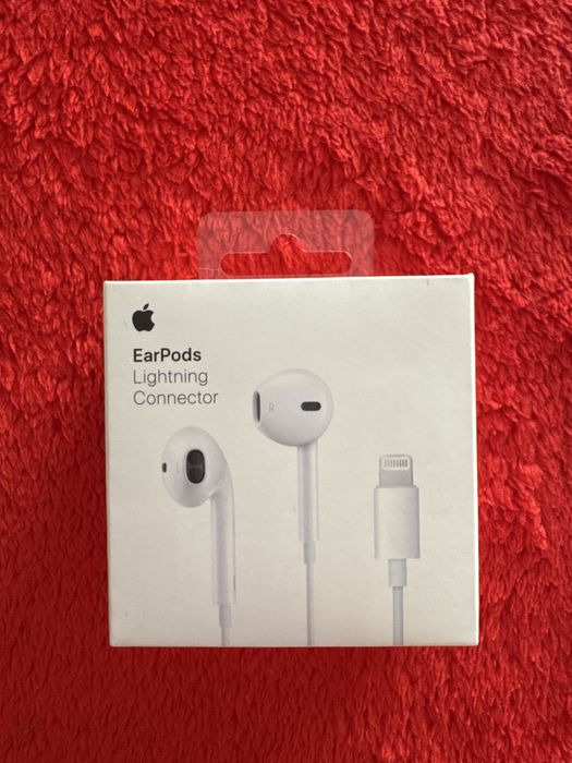 Nowe słuchawki Apple Earpods lightning oryginalne