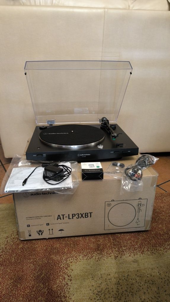 Gira discos Audio Técnica LP3XBT