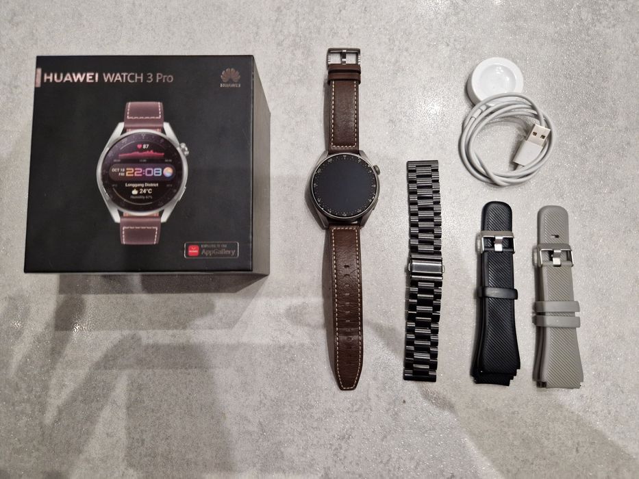 Huawei Watch 3 Pro  eSIM stan idealny