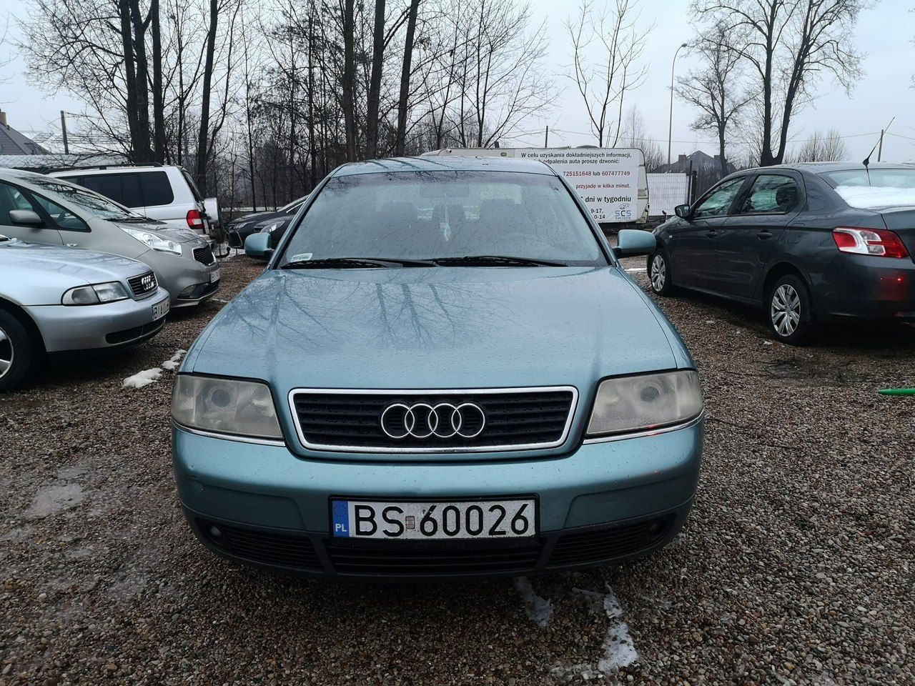 Audi A6 2.8 LPG sedan Tanio HAK SCS Białystok - Fasty, Szosa