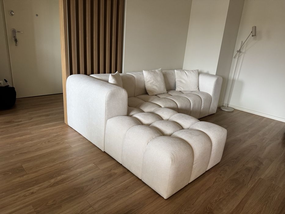 Sofá novo em tecido