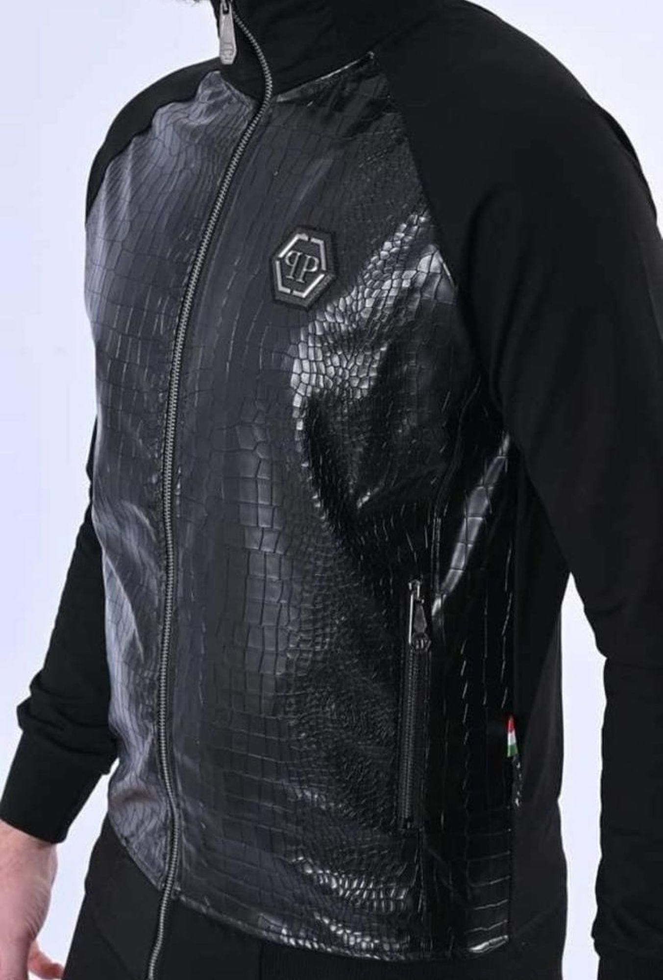 Komplety dresu  Philipp Plein męskie komplet dresu Czarny PP
