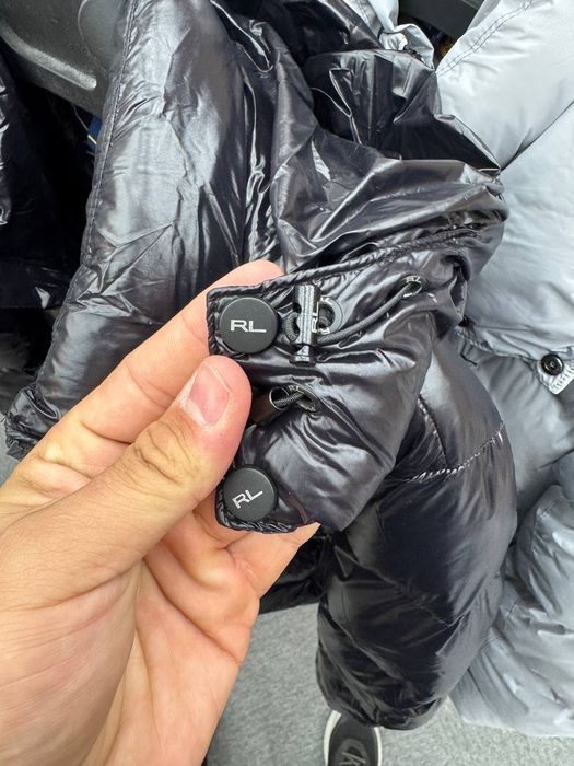 Чоловіча куртка  пуховик  зимовий Polo Ralph Lauren матовий глянцевий