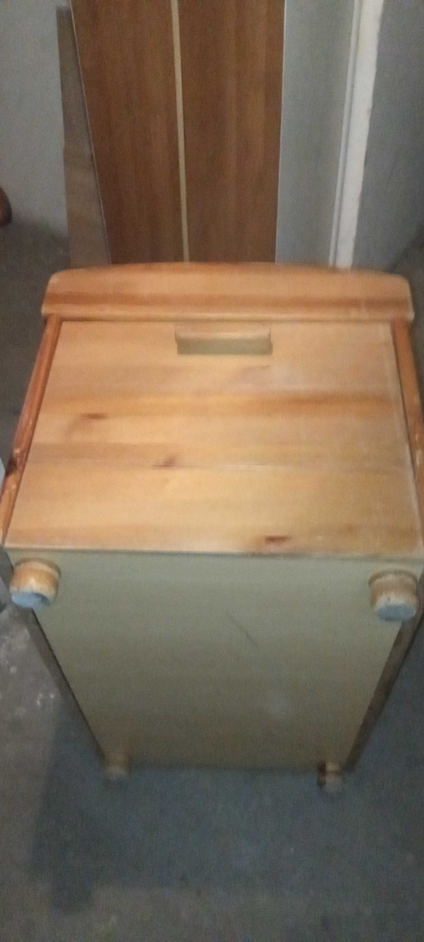 skrzynia kufer paka drewniana sosnowa duża pojemna do pokoju stan bdb