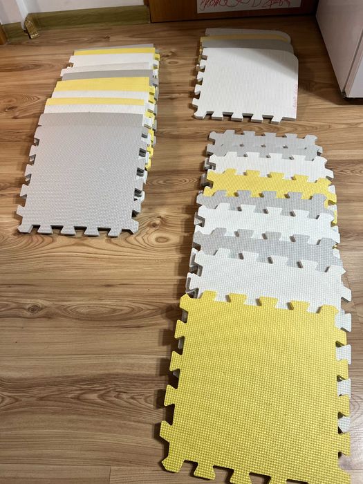 Puzzle piankowe mata ochronna piankowa 25 el. 30 x 30 cm