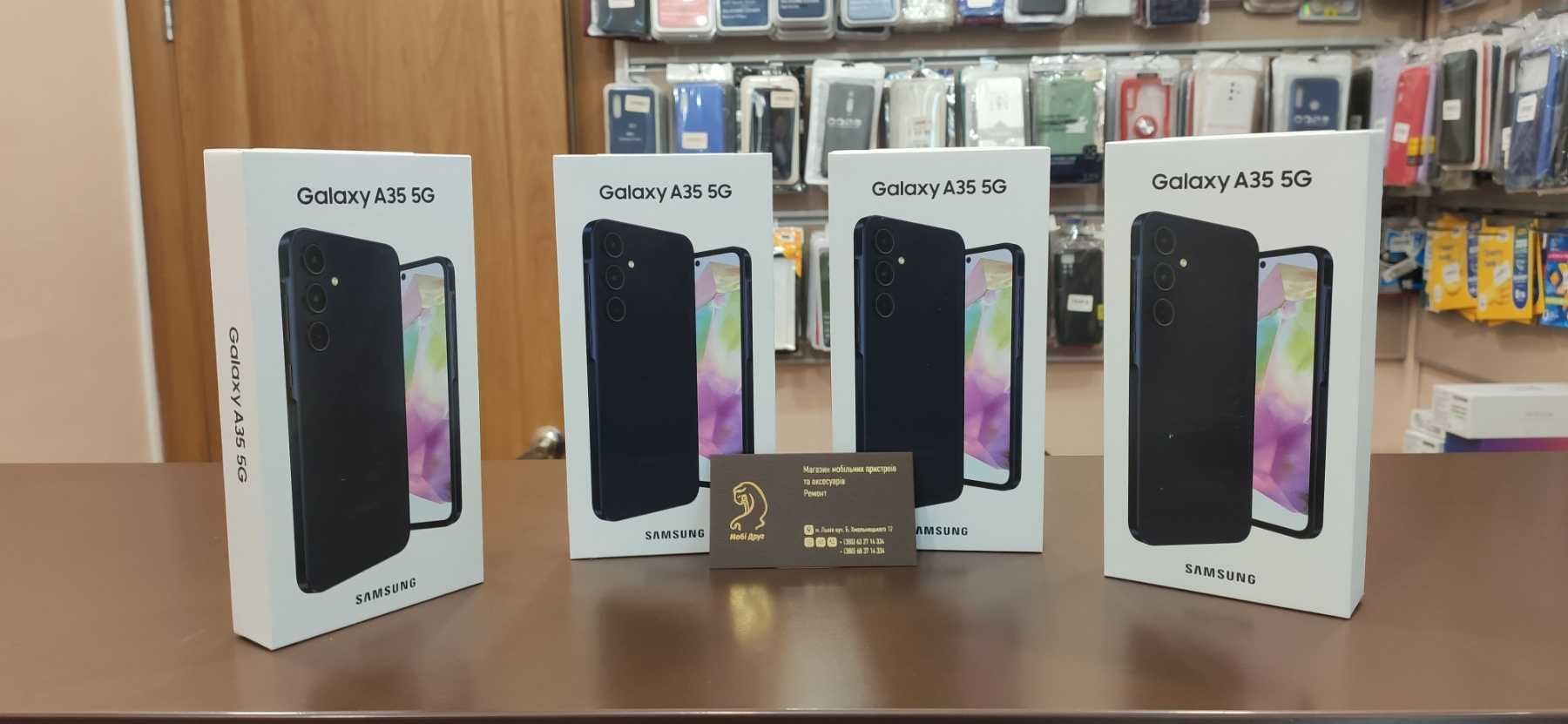 Samsung A356E Galaxy A35 5G 8/256Gb Navy/IceBlue EU
