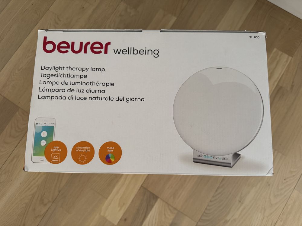 Beurer wellbeing TL-100 lampa antydepresyjna do terapii swiatlem