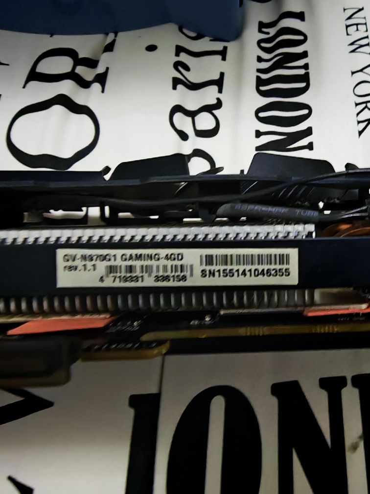 Gigabyte GeForce gtx970 GV-N970G1 gaming 4GB windforce V1.1