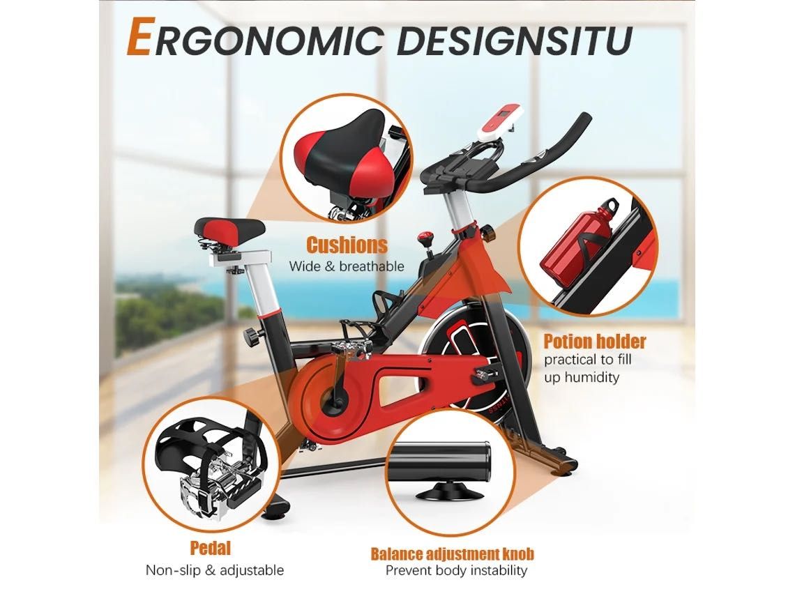 Bicicleta estática magnética
