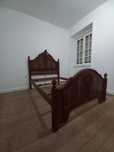 Cama madeira maciça