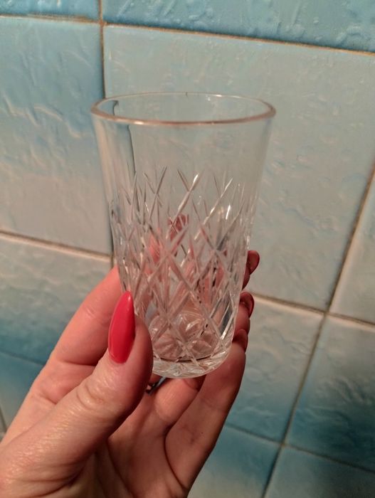 Кришталеві чарки  5 шт