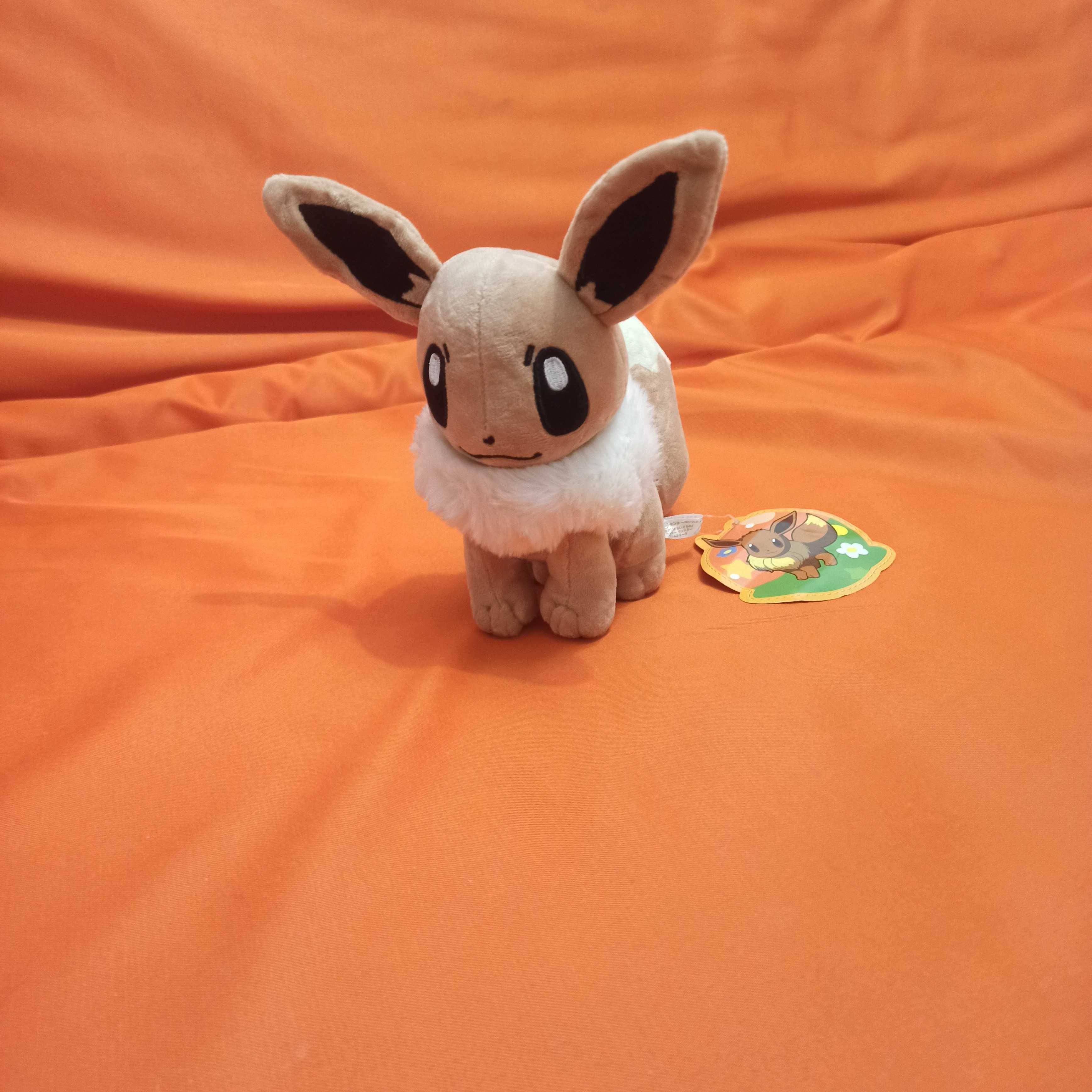 ŚLICZNA Maskotka Pokemon GO EEVEE Pluszak 20 CM