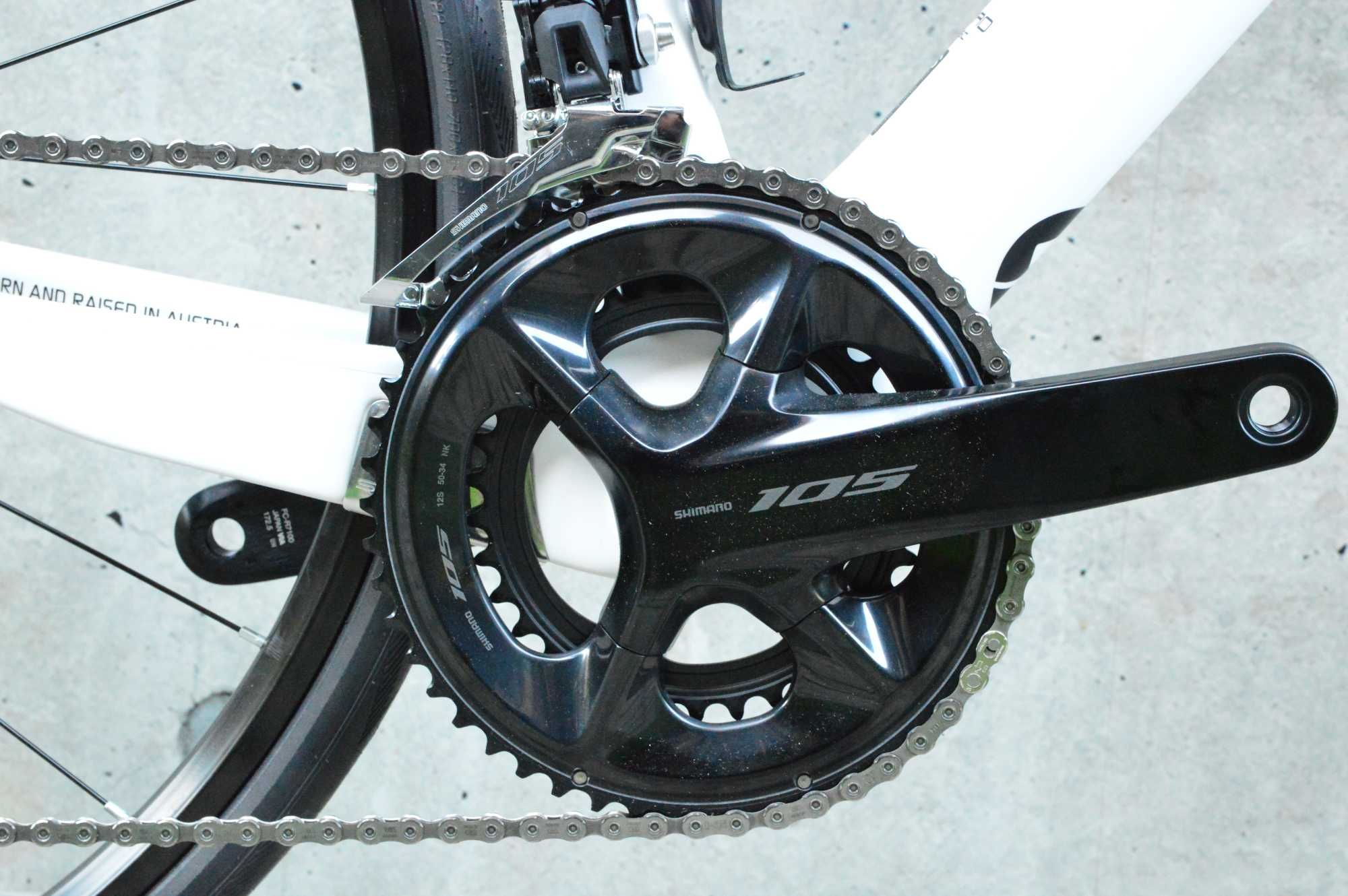 SIMPLON Kiaro Disc Shimano 105 2x12 karbonowa piękna szosa XS S XL