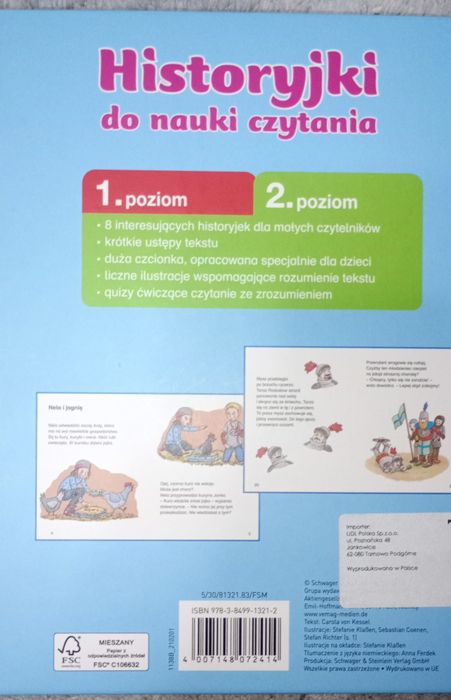 Historyjki do nauki czytania klasa 2