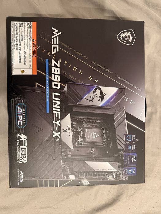 Płyta Główna MSI MEG Z890 UNIFY-X | LGA1851, DDR5, Wi-Fi 7