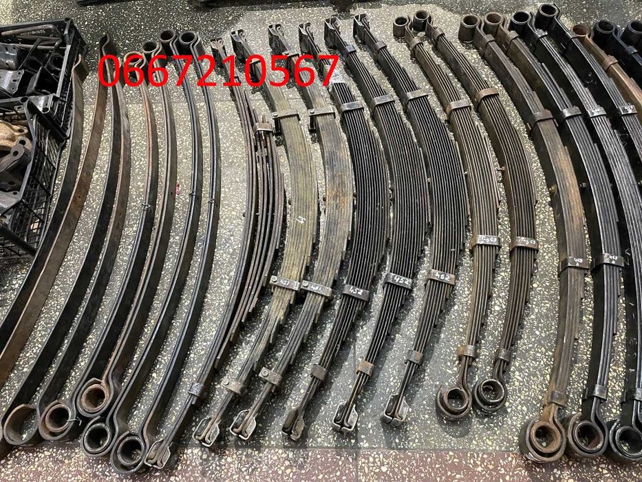 Рессори, листи рессорні, кронштейни Уаз 452, Уаз 469, Уаз Бортовий