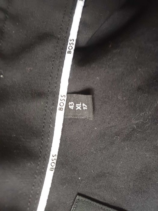 BOSS Slim fit Koszula biznesowa 'P-HANK' w kolorze Czarny