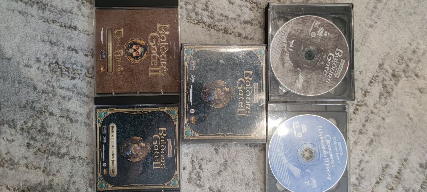 Saga PC Baldur's Gate I i II plus dodatki