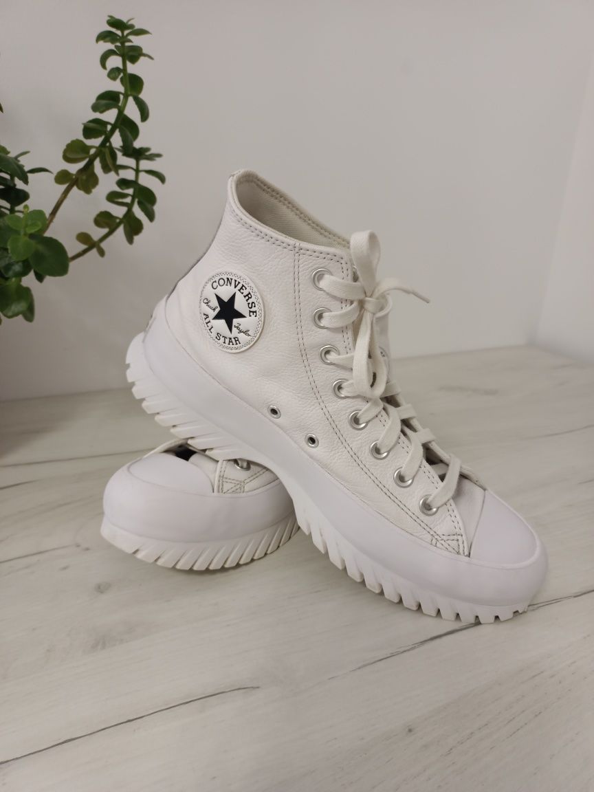 Buty Converse skóra stan bdb