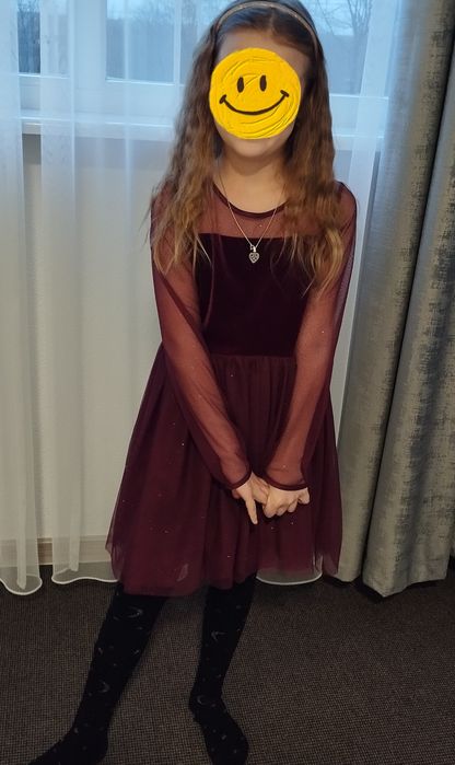 Сукня святкова фатінова для дівчинки 7-9 років