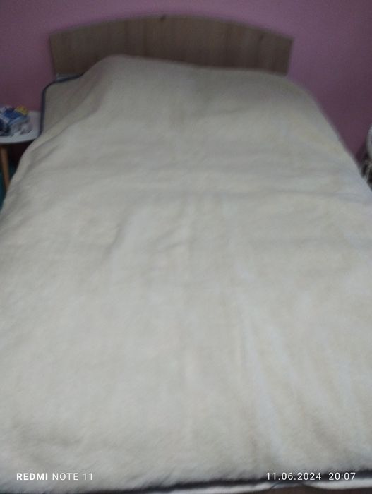 Koc wełniano-polarowy