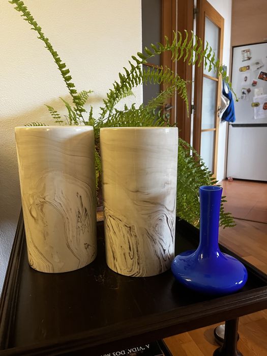 3 vasos para flores, perfeito estado