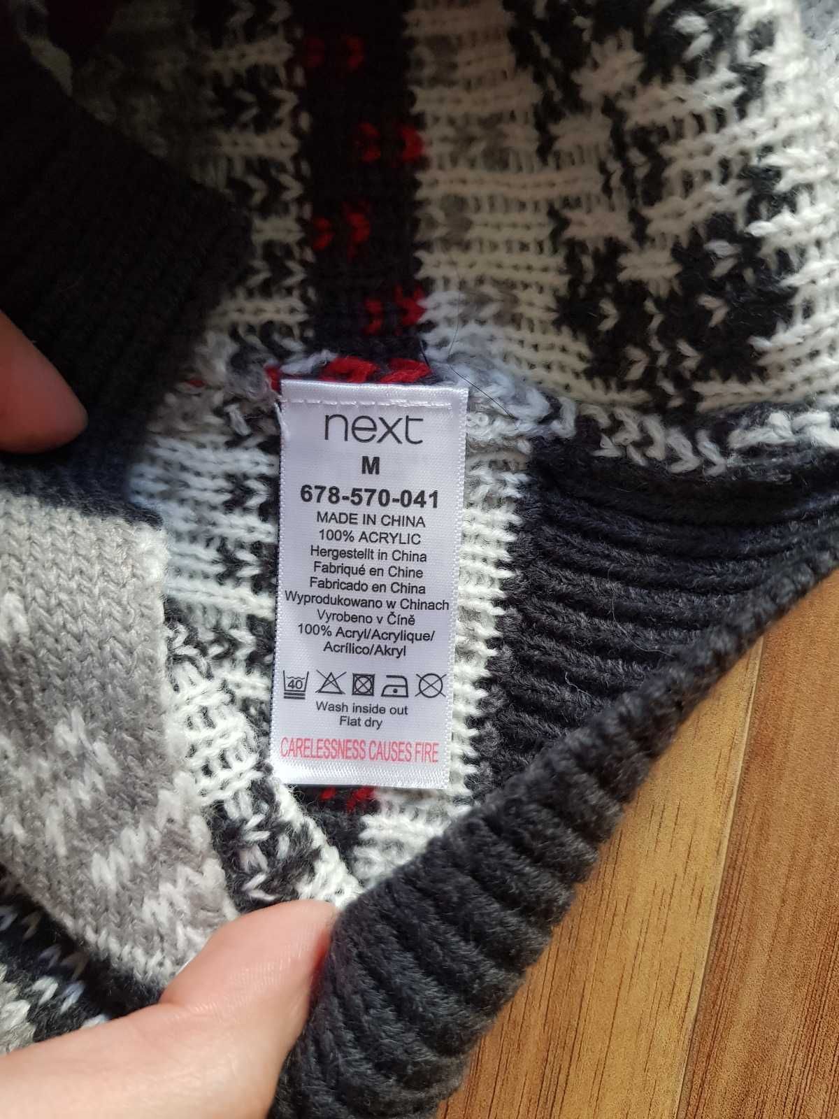 Sweter świąteczny dla psa Wags And Whiskers NEXT M sweterek zimowy