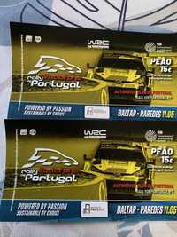 Bilhete Rally Portugal Baltar - Paredes