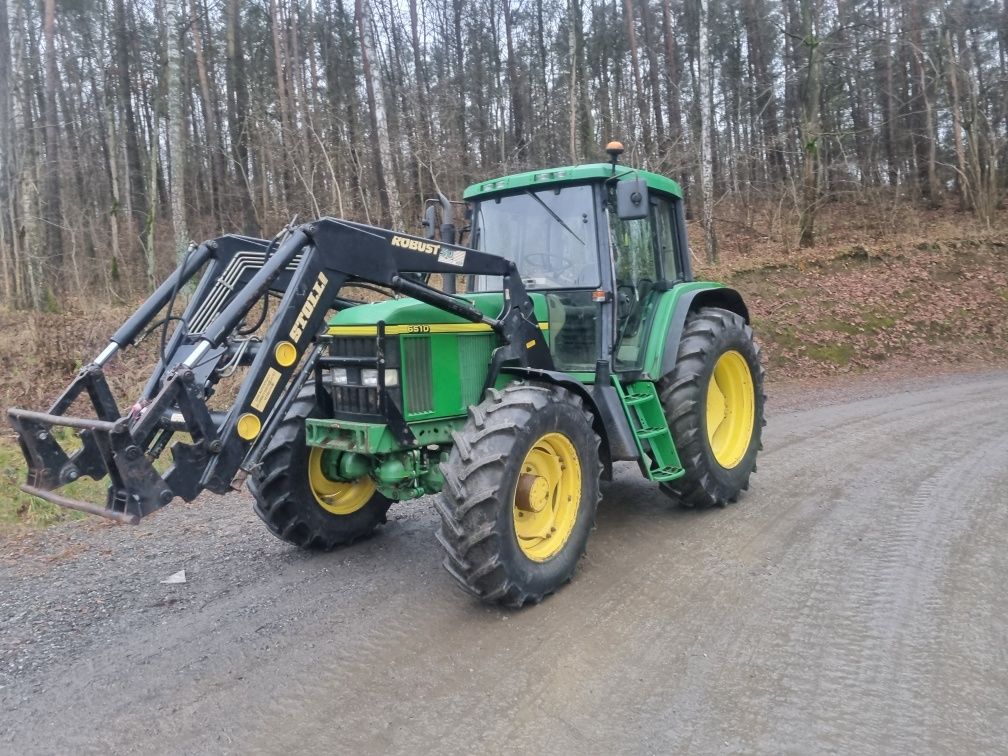 John deere 6510 z ładowaczem Stoll