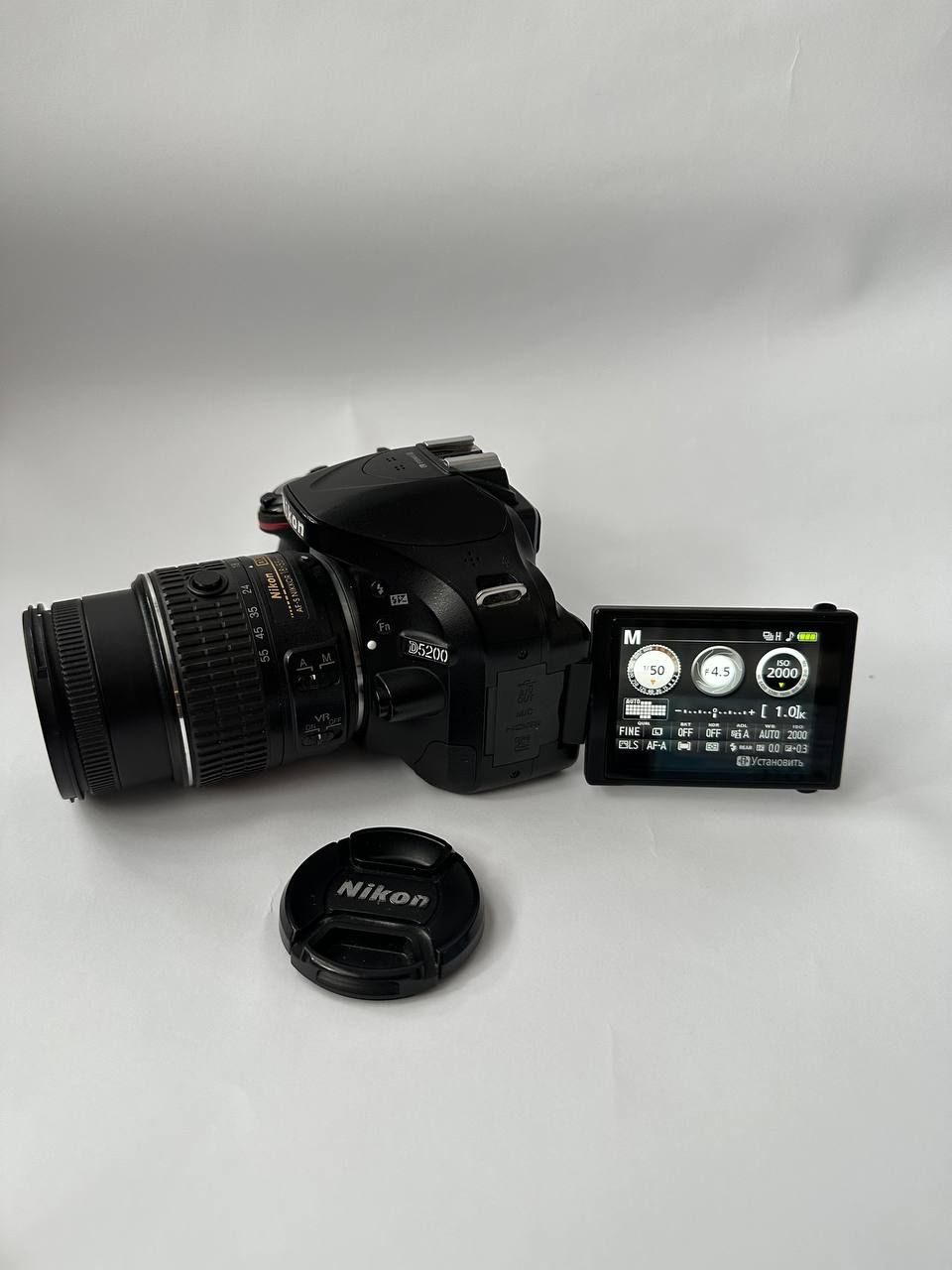 Nikon d5200 kit 18-55