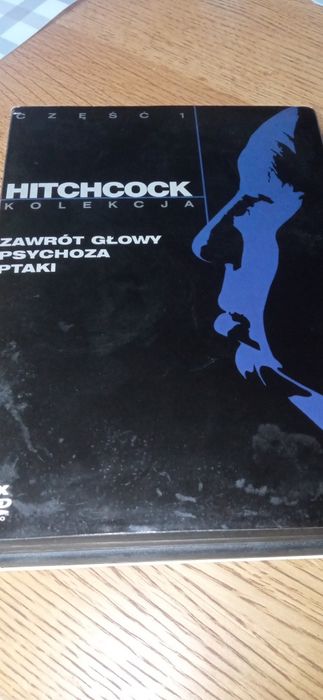 Alfred Hitchcock Kolekcja 3 DVD jak nowe Zawrót Głowy Ptaki Psychoza