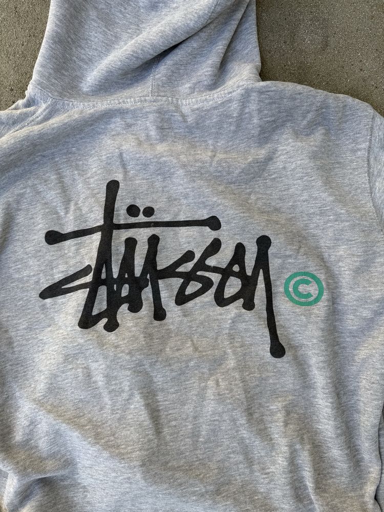 Stussy hoodie y2k boxy oversize