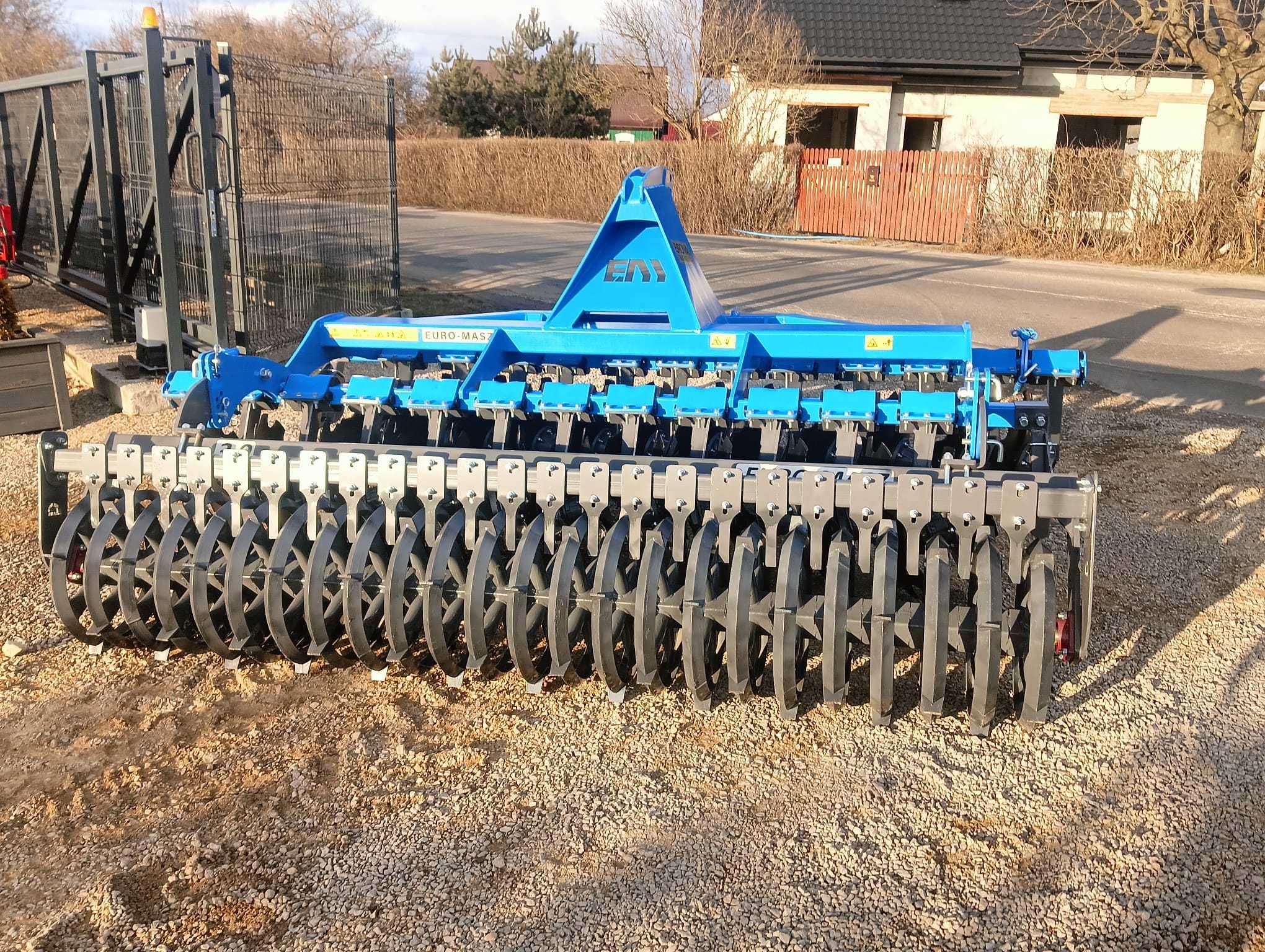 brona talerzowa Euro-masz! bez hydropaku/talerzówka CIĘŻKA talerze 510