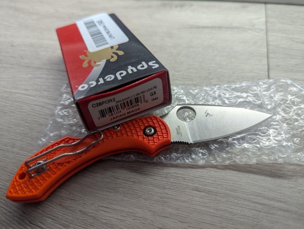 Spyderco Dragonfly 2 VG-10 Japan made Оригінал