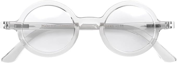 Okulary Do Czytania Okrągłe +2,5 Stylowe Okulary Zawiasy Sprężynowe