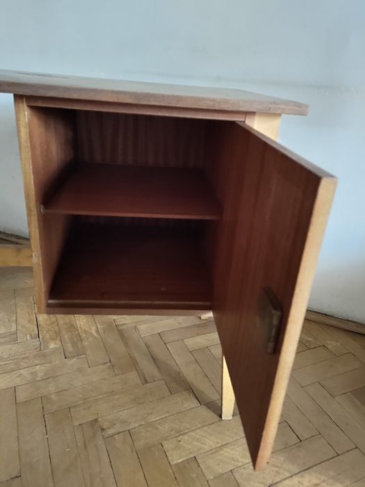 Biurko z lat 70, vintage PRL, prod. Jarocin, stan dobry