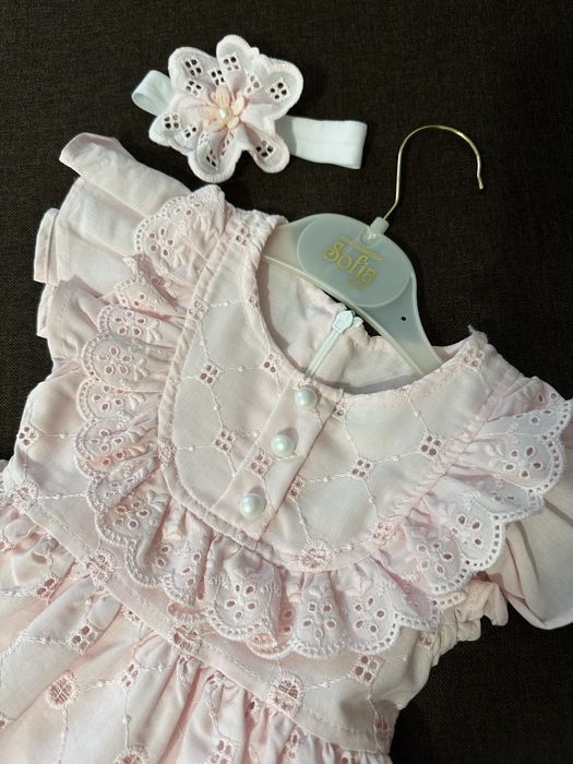 Рожева сукня для дівчинки