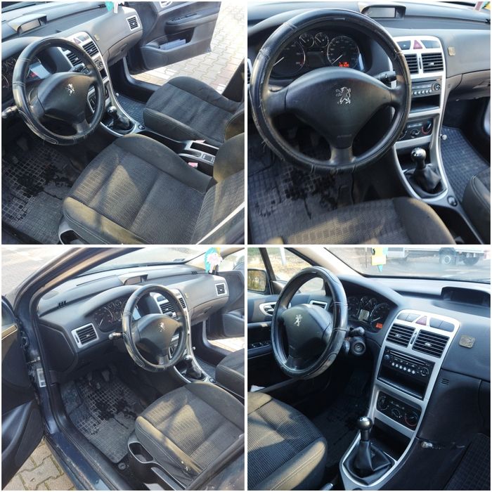 Peugeot 307 1.6 HDi rok 2007 dobre wyposażenie