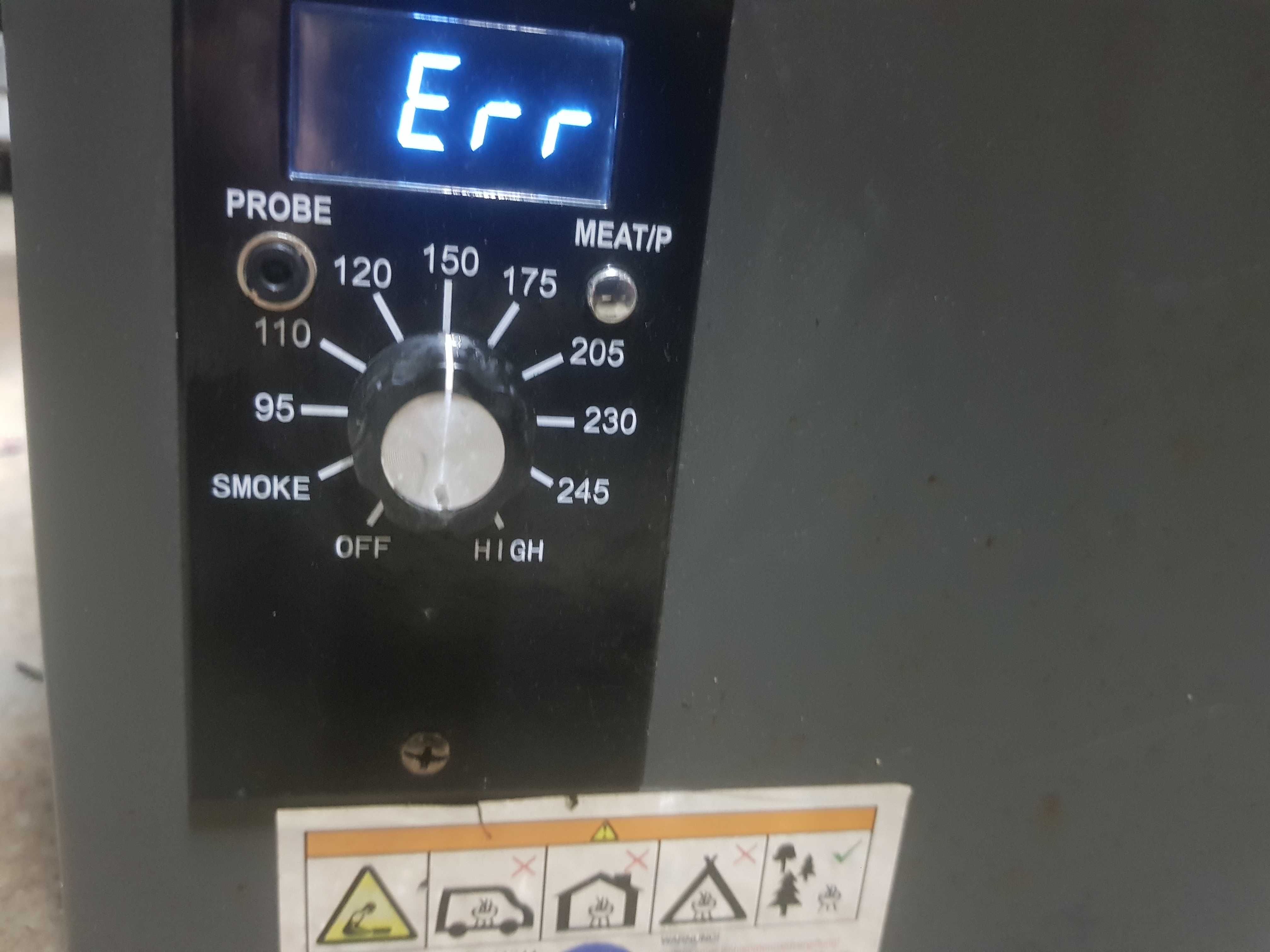 Elektryczna wędzarnia na pellet cyfrowa palnik piec zasobnik