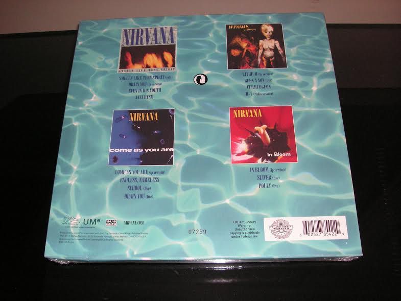 Nirvana Nevermind Vinil - The Singles ( 4 LP ) - Novo