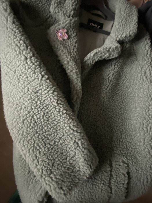 Шуба тедді пальто еко хутро