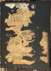 Game of Thrones - Map - Poster Standard (91,5 x 61 cm)