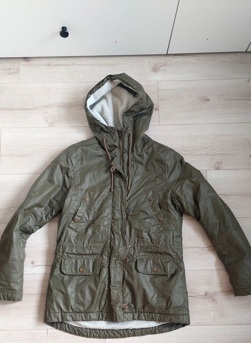 Zimowa, woskowana kurtka