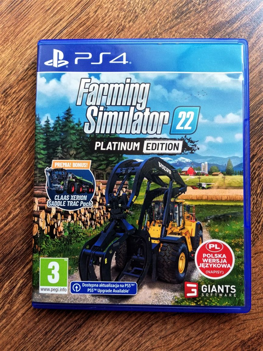 Gra Farming Simulator 22 (PL) PS4