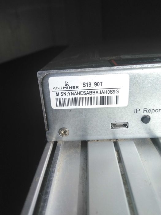 Koparka Bitmain Antminer S19 90TH/s