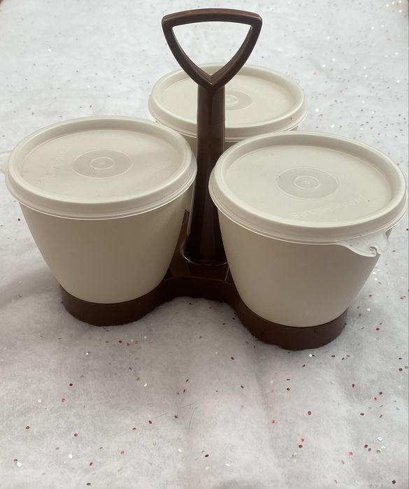 Trio Vintage anos 80 da tupperware